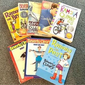 Eight Beverly Cleary Books